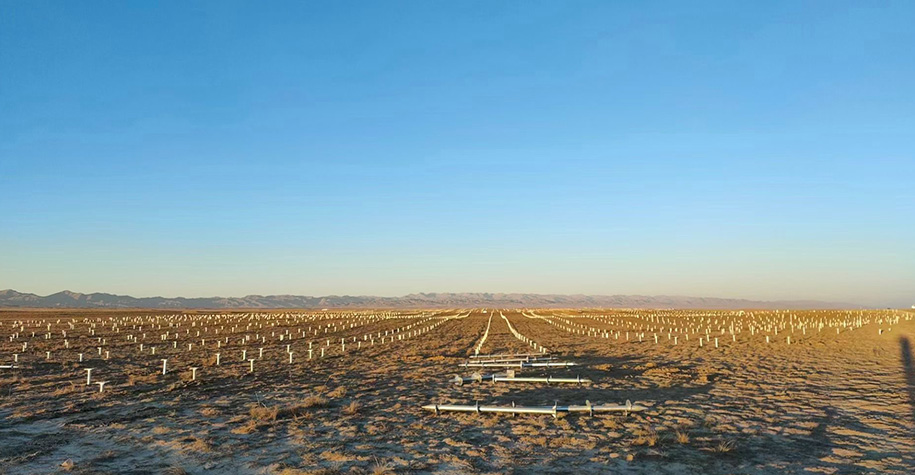 Qinghai Photovoltaic Project 130,000 Tons