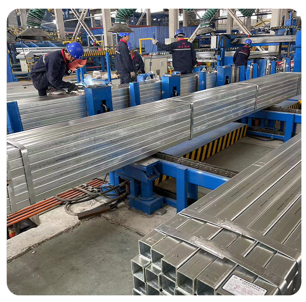 Pre galvanized square steel tube