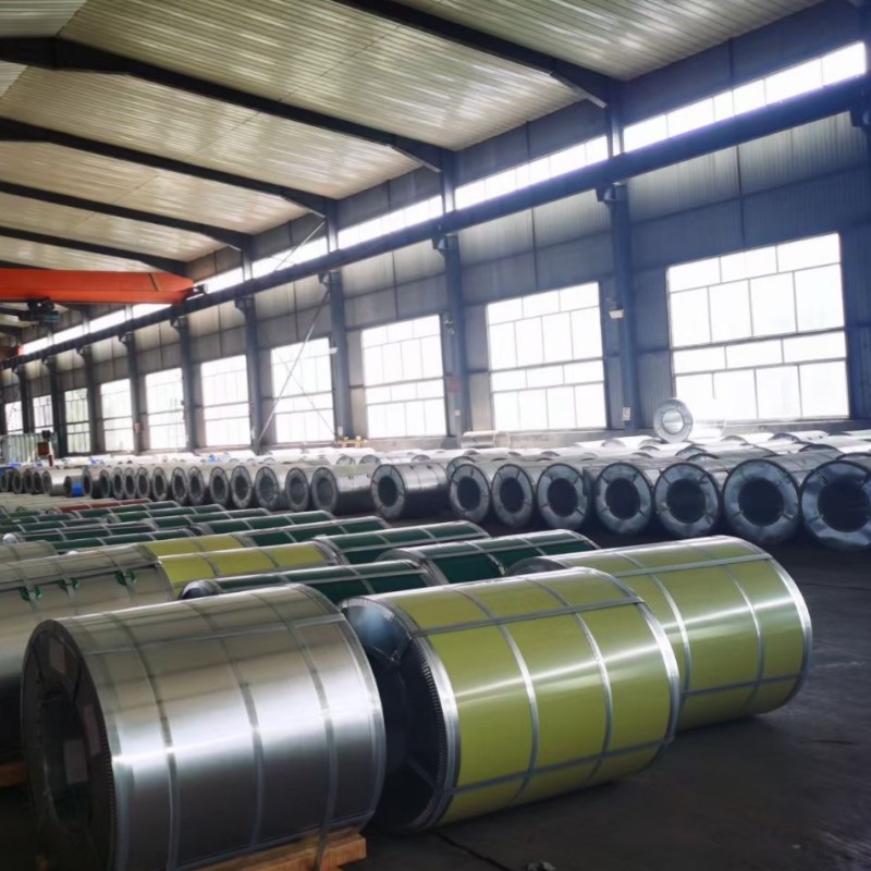 100 ft prepainted zn-al-mg steel coil ASTM A1046 Europe3